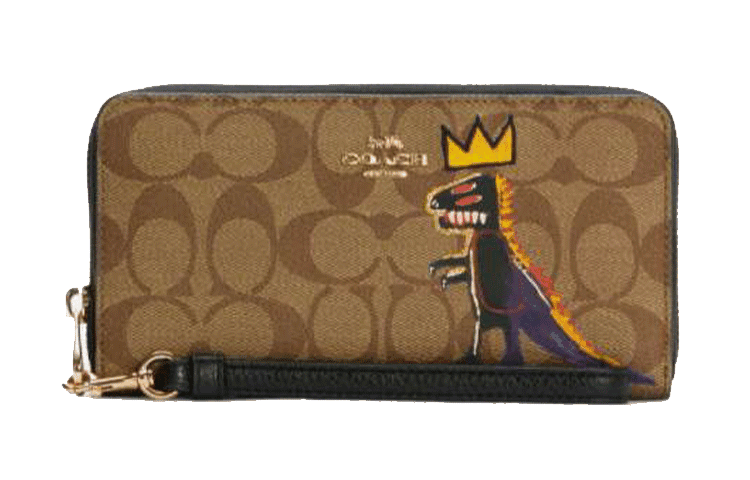 Кошелек COACH Jean-Michel Basquiat Zip Around 19 - изображение 1