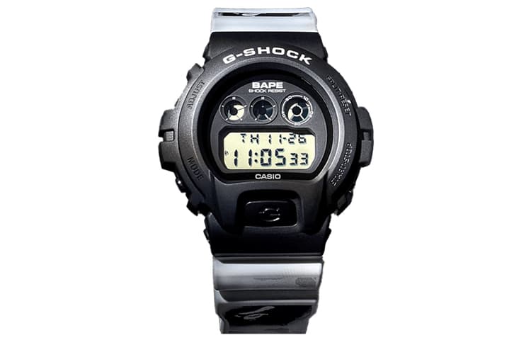 Часы CASIO G-SHOCK BAPE DW-6900BAPE20-1PFP - изображение 1