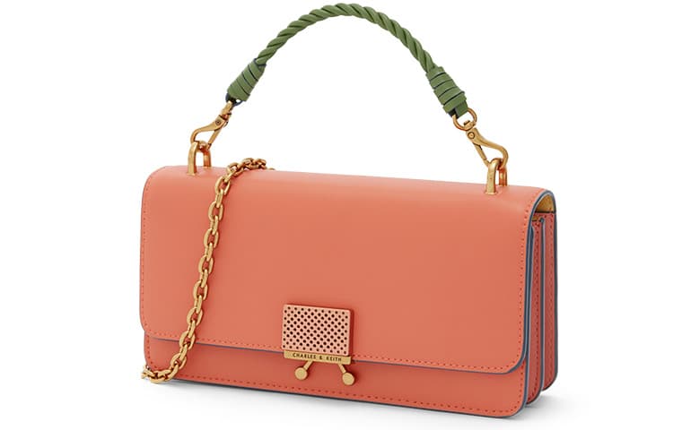 Кошелек CHARLESKEITH OrangeDark OakSand - изображение 2