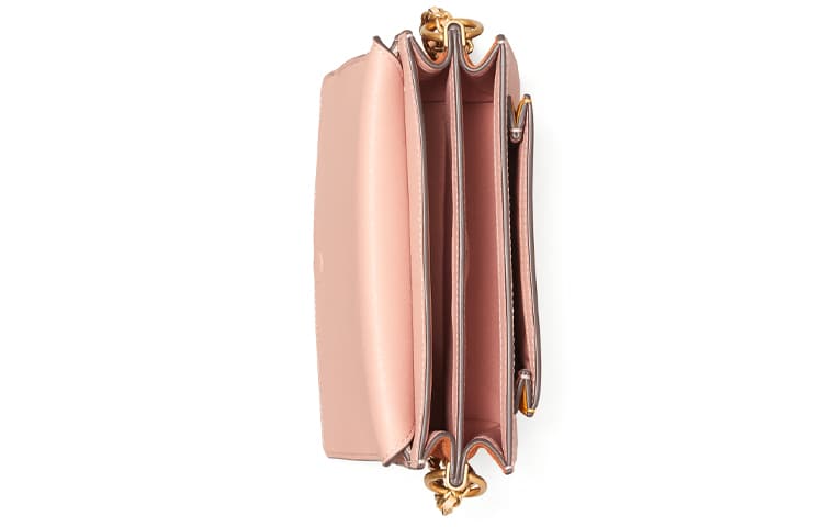 Сумка через плечо Tory Burch Robinson Mini White Pink - изображение 3