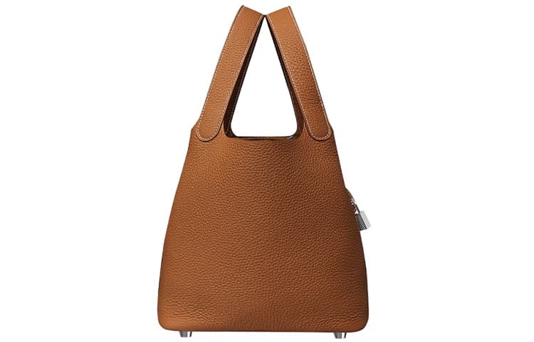 Сумка HERMES Picotin Lock 22 Taurillon Clemence 37 Gold - изображение 2