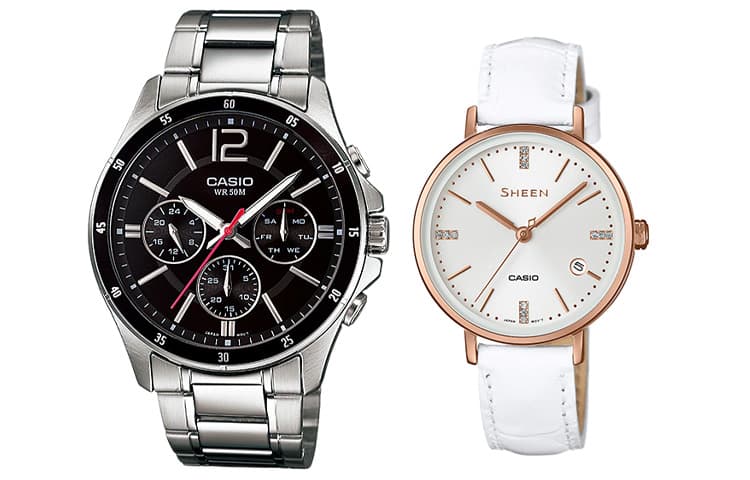 Часы CASIO MTP-1374-1A+SHE-4048PGL-7A - изображение 1