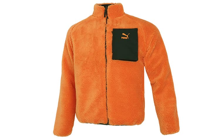 Зимняя куртка пуховик Puma Reversible Sherpa Jacket - изображение 3