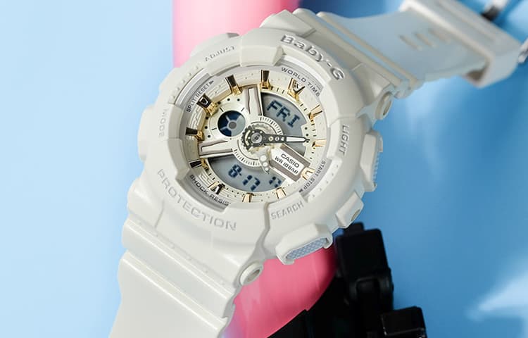 Часы CASIO BABY-G 46.3*43.5mm BA-110GA-7A2PR - изображение 3