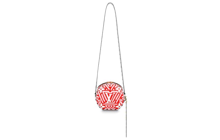 Сумка через плечо Louis Vuitton Petite Boite Chapeau Red - изображение 3
