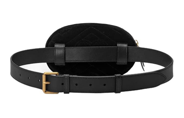 Поясная сумка Gucci GG Marmont Velvet Belt Bag - изображение 3