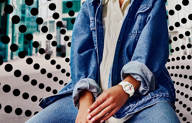 Часы SWATCH 34mm SO31W106 - изображение 4