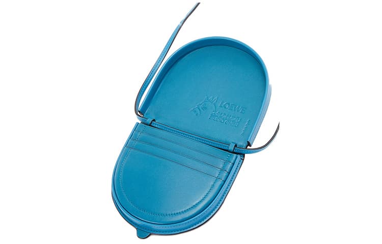 Сумка через плечо LOEWE Chihiro Lagoon Blue - изображение 3