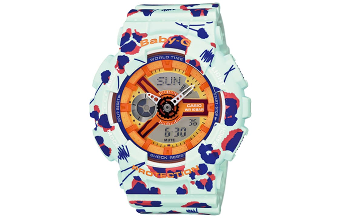 Часы CASIO BABY-G 46.3*43.4mm BA-110FL-3A - изображение 1