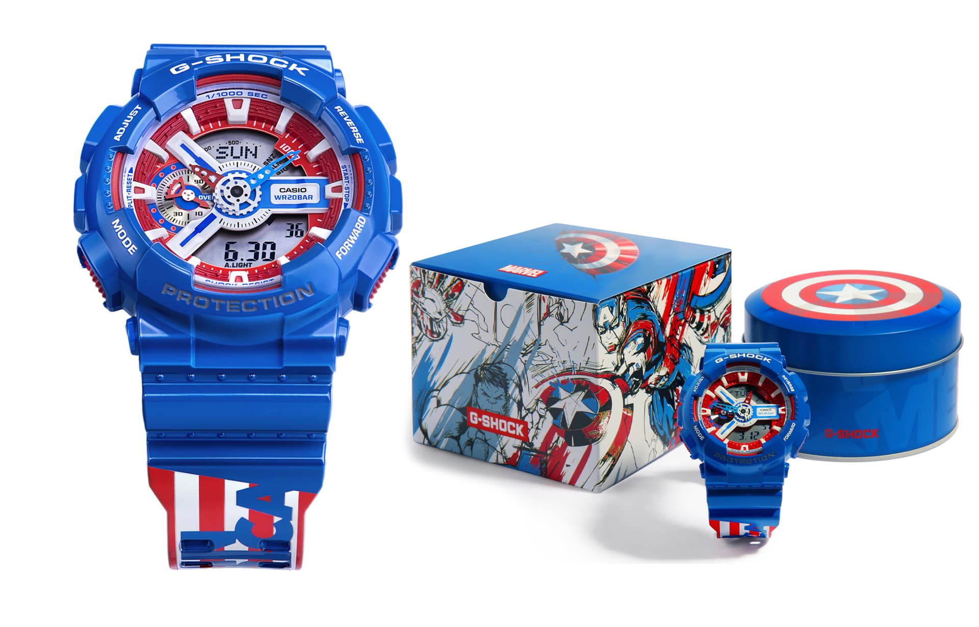 Часы CASIO G-SHOCK GA-110CAPTAIN-2PR - изображение 3