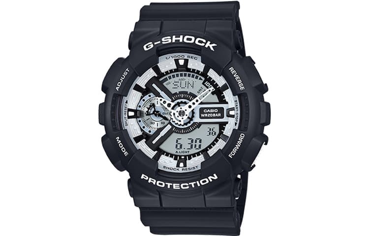 Часы CASIO G-SHOCK GA-110BW-1A - изображение 1