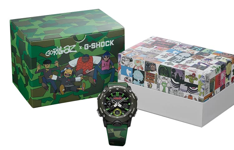 Часы CASIO G-SHOCK X Gorillaz 200 GA-2000GZ-3APR - изображение 2