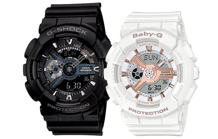 Часы CASIOG-SHOCK BABY-G 200 GA-110-1BDRBA-110RG-7A - изображение 1