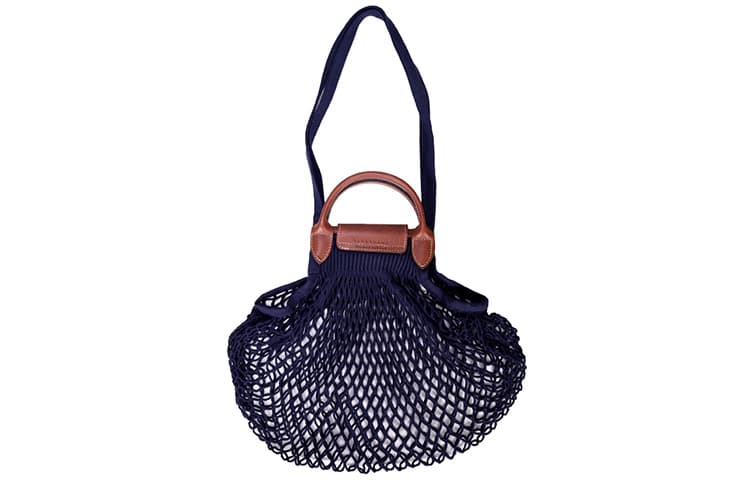 Сумка Longchamp Le Pliage Filet Navy - изображение 2