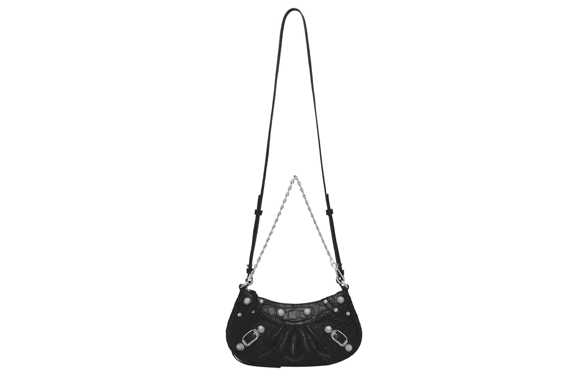 Мини-сумка Balenciaga Le Cagole Mini Black - изображение 4