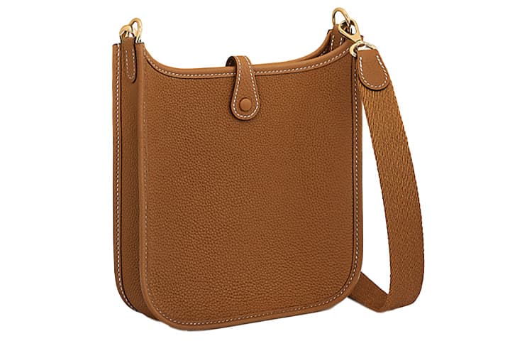 Сумка через плечо Hermes Evelyne 16 Brown - изображение 3