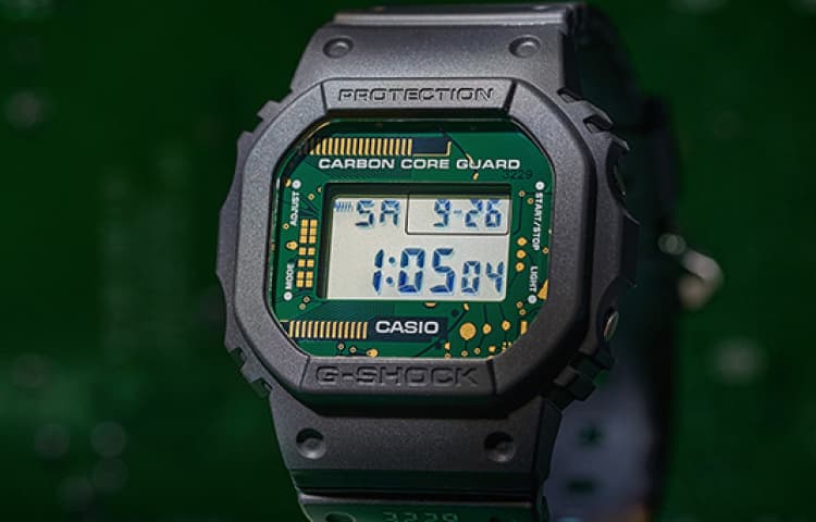 Часы Casio G-Shock DWE-5600CC-3PRD - изображение 4