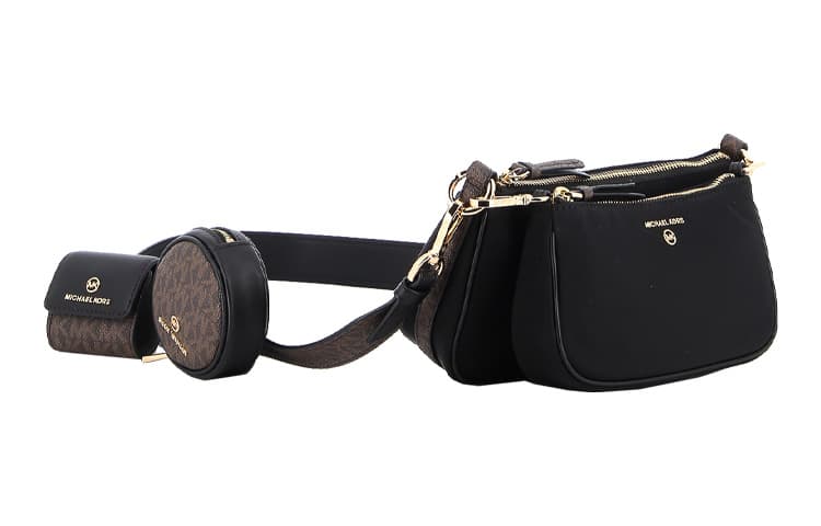 Сумка через плечо Michael Kors Jet Set Black - изображение 5