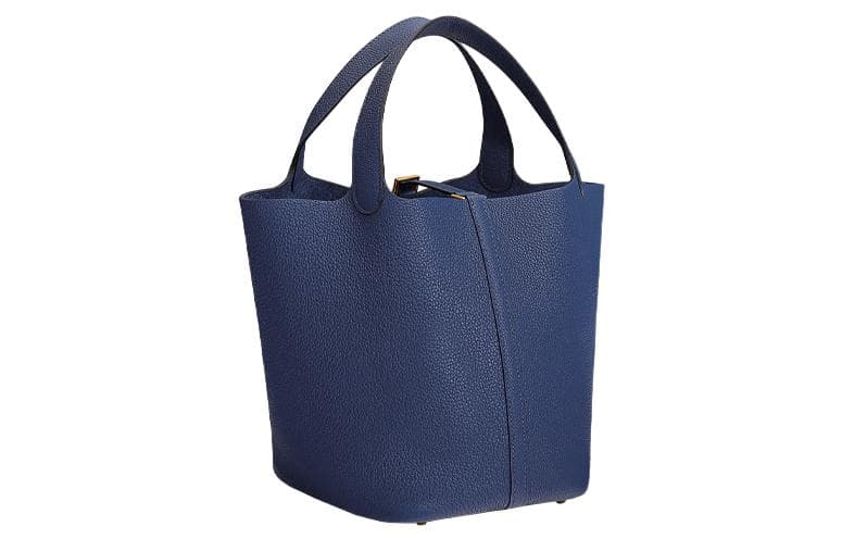 Сумка HERMES Picotin Lock 22 Maurice 73 Bleu Saphir - изображение 3