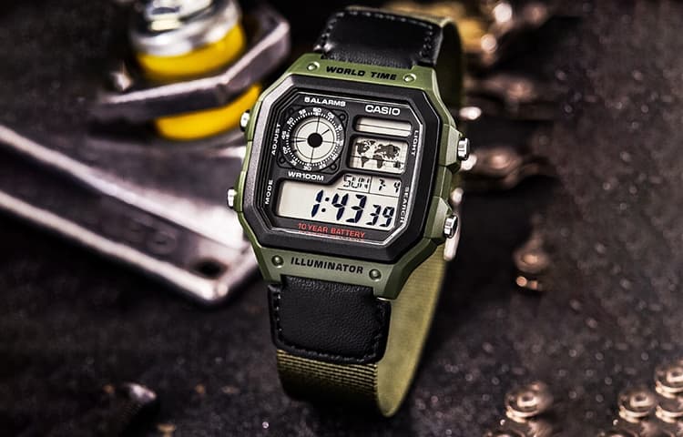Часы Casio AE-1200WHB-3B - изображение 3