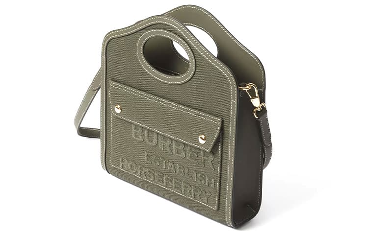Сумка Burberry Horseferry Logo Tote - изображение 3