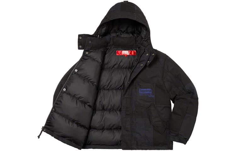 Зимняя куртка пуховик Supreme x Junya Watanabe - изображение 4