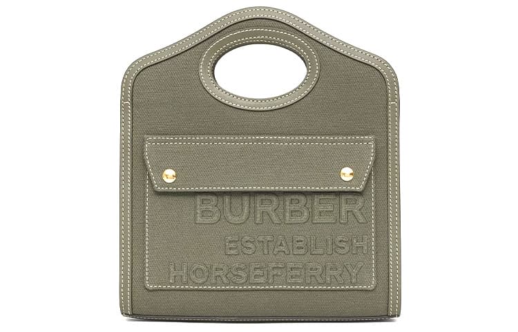 Сумка Burberry Horseferry Logo Tote - изображение 1
