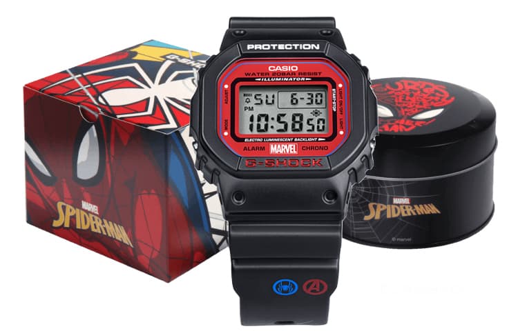 Часы CASIO G-SHOCK DW-5600SPIDER-1PR - изображение 3