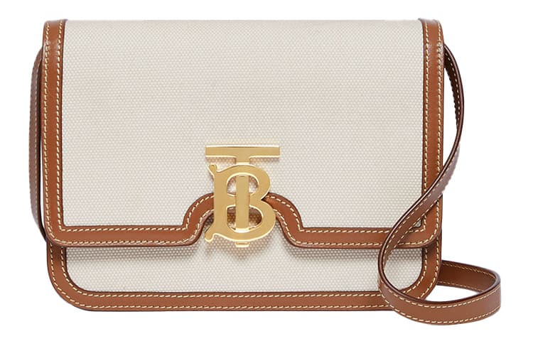 Сумка через плечо Burberry TB Metal Buckle Messenger Bag Small Natural Malt Brown - изображение 1