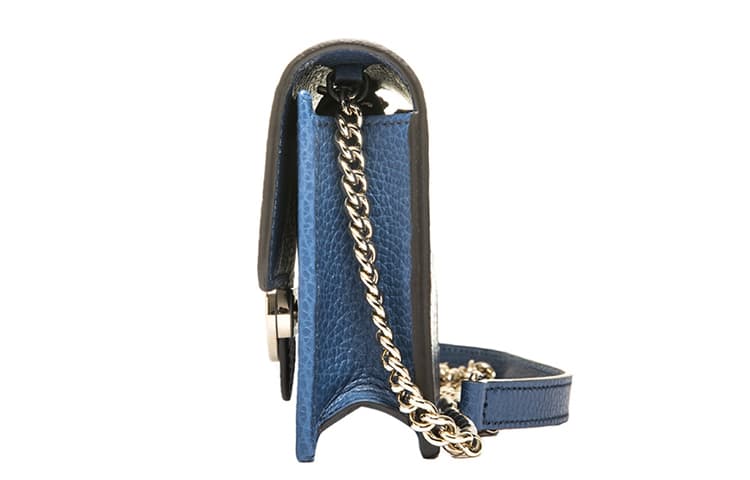 Мини-сумка Gucci WOC Blue - изображение 2