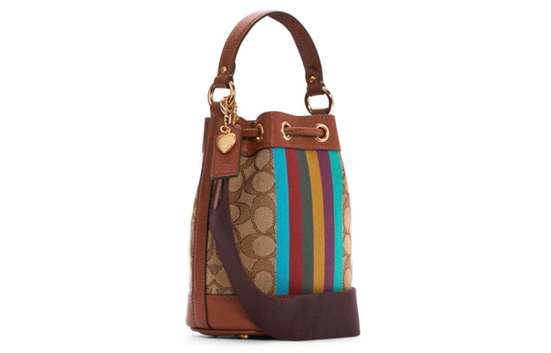 Сумка Coach Dempsey Bucket Bag Brown Monogram - изображение 2