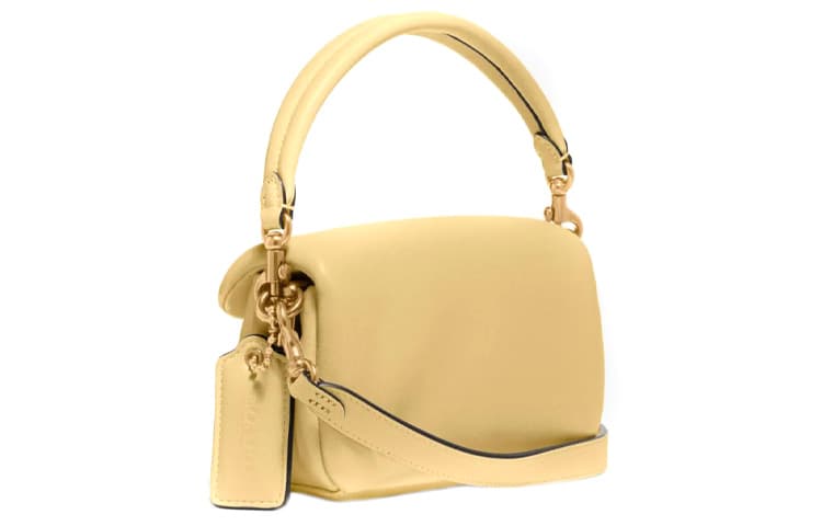 Сумка COACH Tabby 18 Light Yellow - изображение 2