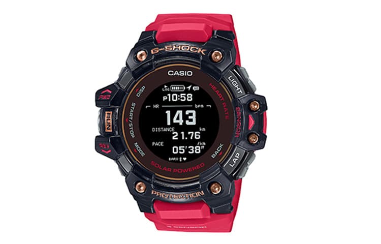 Часы CASIOG-SHOCK G-SQUAD GPS GBD-H1000-4A1PR-person - изображение 1