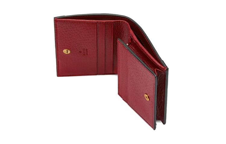 Картхолдер Gucci Floral Logo Stripe Wallet - изображение 5
