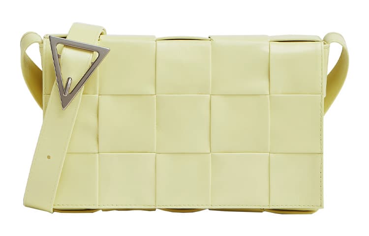 Сумка через плечо Bottega Veneta Cassette Tofu Bag Medium Lemon Yellow - изображение 1