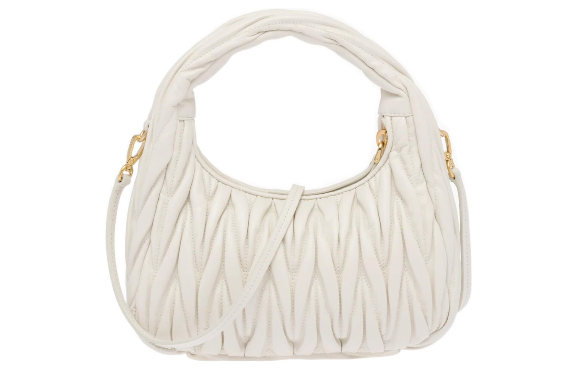 Сумка Miu Miu Wander White - изображение 3