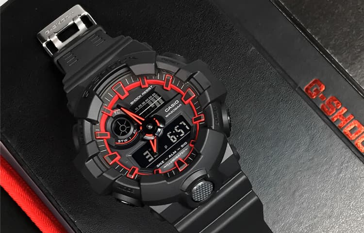 Часы CASIO 200 57.5*53.4mm GA-700SE-1A4 - изображение 3