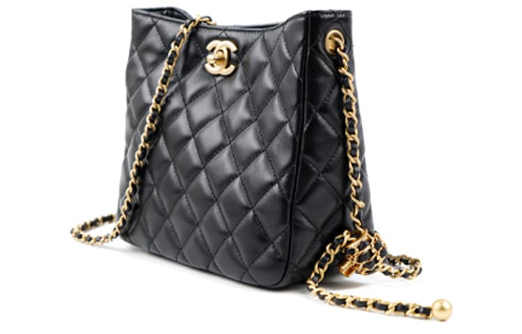 Сумка через плечо Chanel Gold Ball Bag - изображение 3