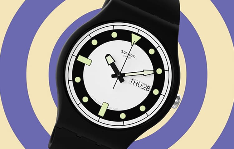 Часы SWATCH 41mm SO32B705 - изображение 3