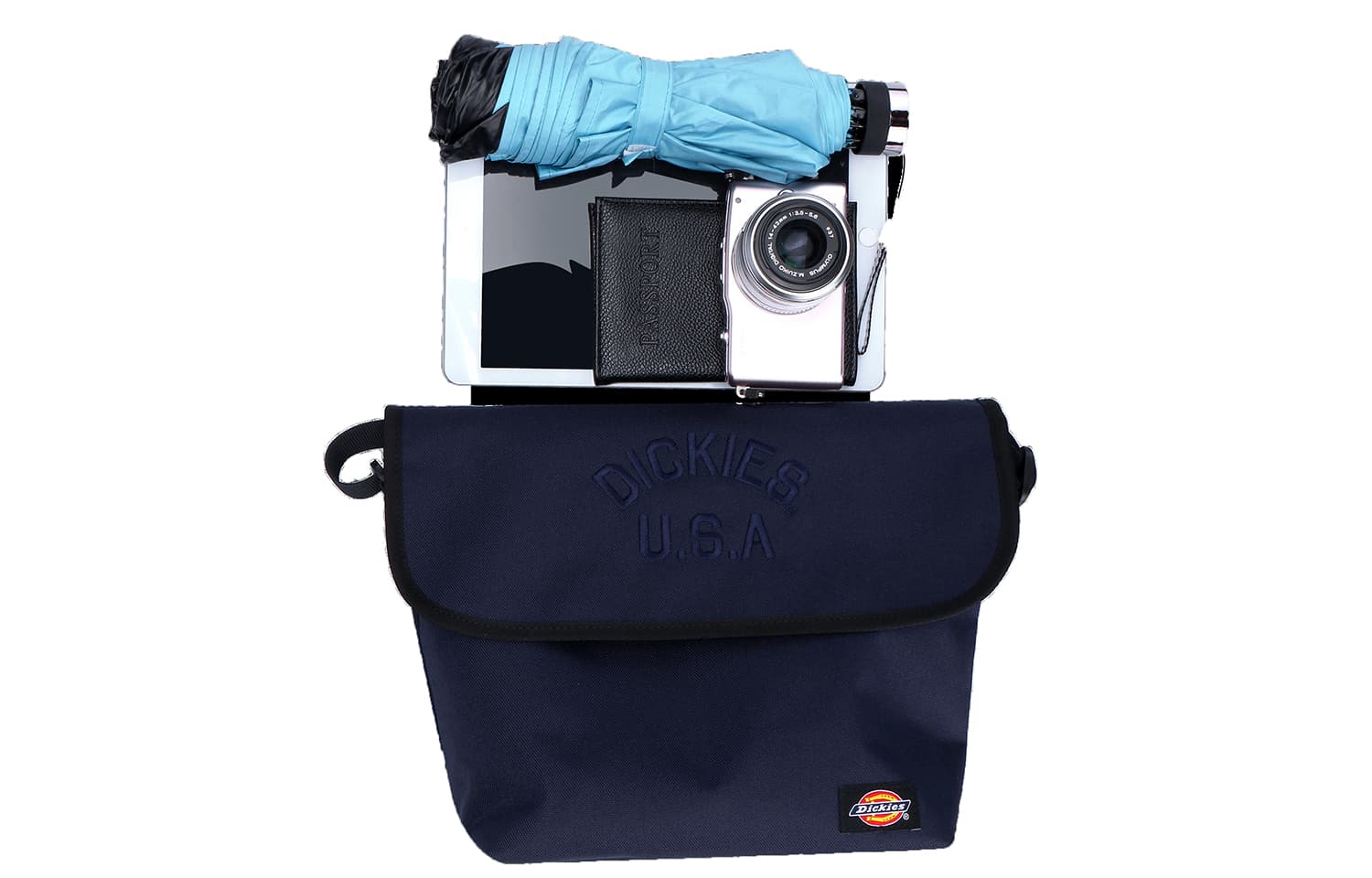 Сумка через плечо Dickies Midnight Blue Messenger Bag - изображение 3
