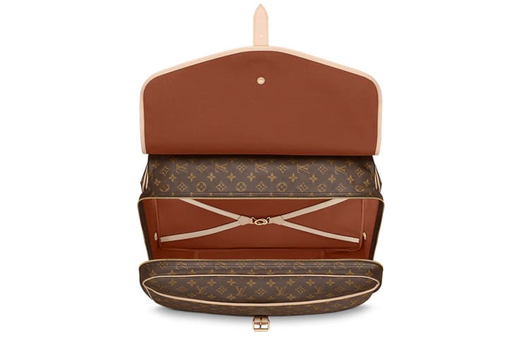 Сумка Louis Vuitton Monogram Carved Hunting Bag Brown - изображение 5