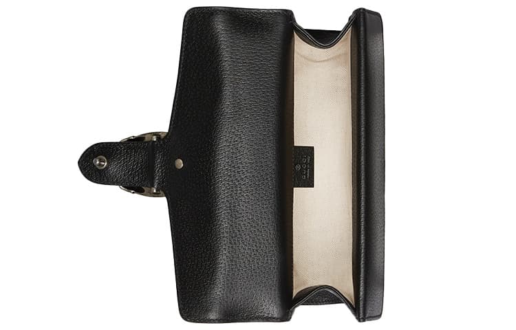 Мини-сумка Gucci Dionysus Denim Small Shoulder Bag Black - изображение 7
