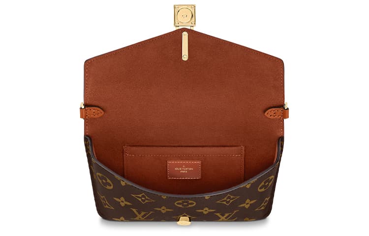 Мини-сумка Louis Vuitton Padlock On Strap Caramel - изображение 5