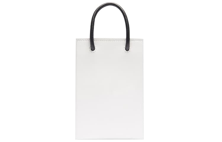 Сумка Balenciaga Logo Tote Bag White - изображение 3