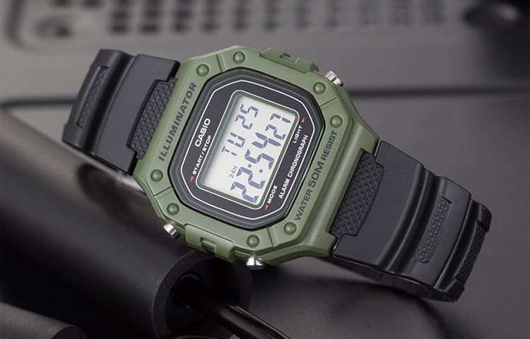 Часы CASIO YOUTH STANDARD 50 W-218H-3A - изображение 4