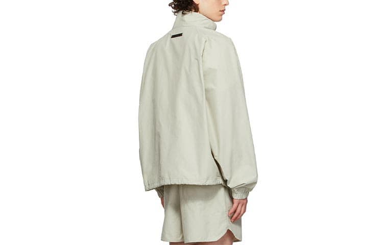 Куртка Fear of God Essentials FW21 Half-zip Track Jacket GreenConcrete Logo - изображение 2