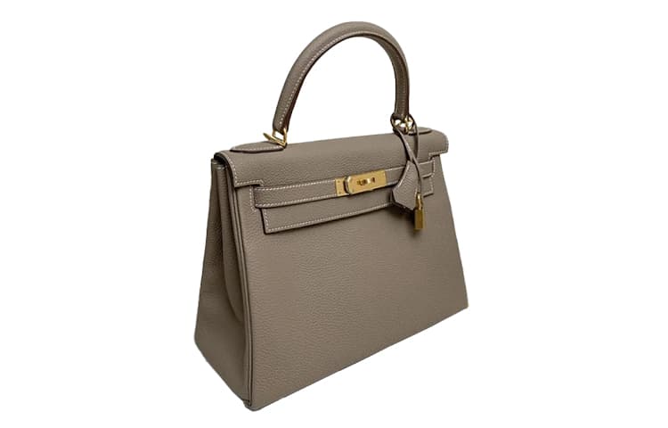 Сумка HERMES Kelly 28 18 Etoupe - изображение 4