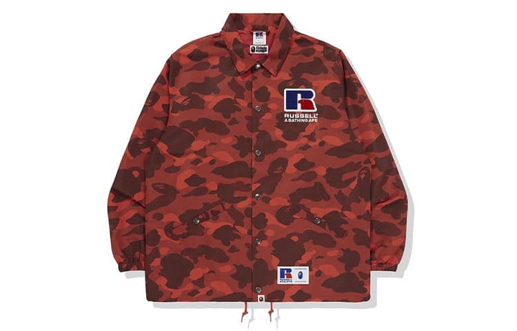Куртка BAPE x Russell Camo Jacket - изображение 2