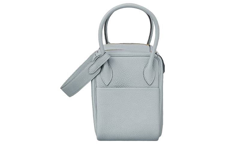Сумка HERMES Lindy 26 Clemence 08 Bleu Pale - изображение 3