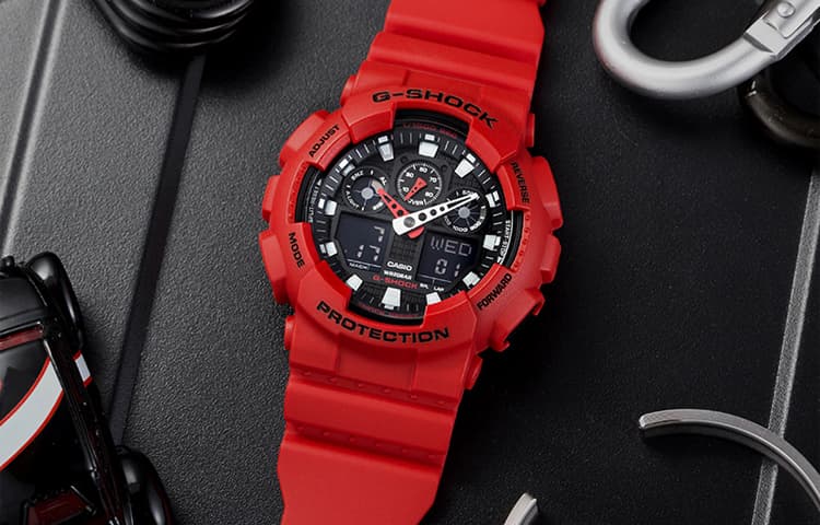 Часы G-SHOCK YOUTH GA-100B-4A - изображение 3